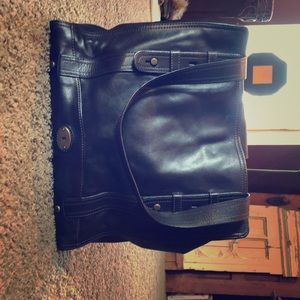 FOSSIL leather bag!